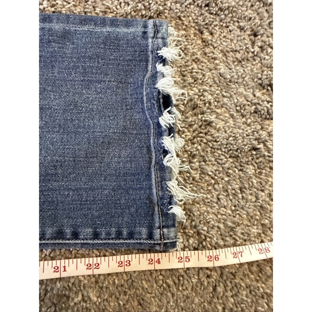 Liverpool Los Angeles Light Wash Flare The Gia Glider Crop Jeans sz 4/27 - Picture 5 of 9